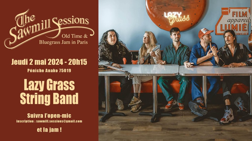 Jam #100 avec Lazy Grass String Band – Sawmill Sessions